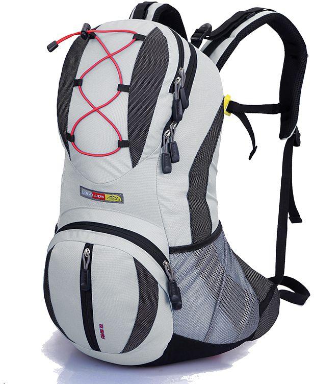 Local Lion Hiking and Camping Backpack Bag [459LG] LIGHT GRAY