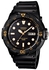 Casio MRW-200H-1EVDF Resin Watch - Black