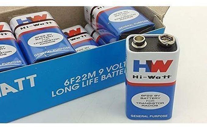 Hiwatt 10 Pieces Microphone 9V Battery