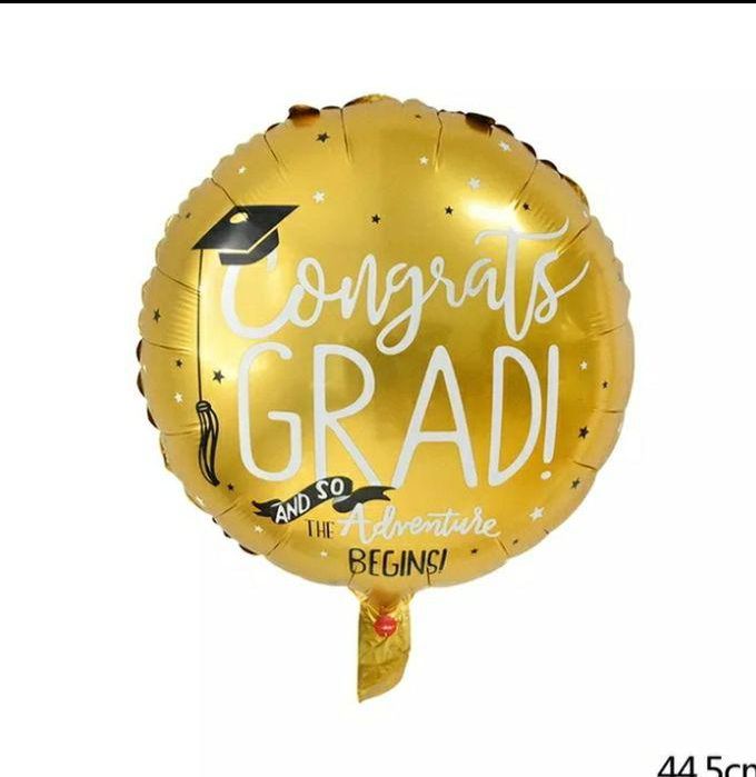 18inch Graduation Air/Helium Foil Balloon