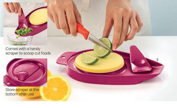 Tupperware Chop N Pour Set with Spatula (As picture)