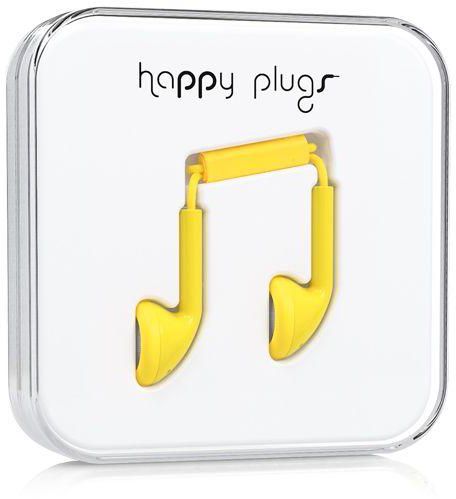 Happy Plugs Earbud Yellow