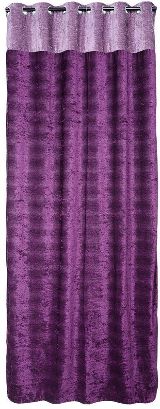 Get Chenille Curtain, with Rings 130×260 cm with best offers | Raneen.com