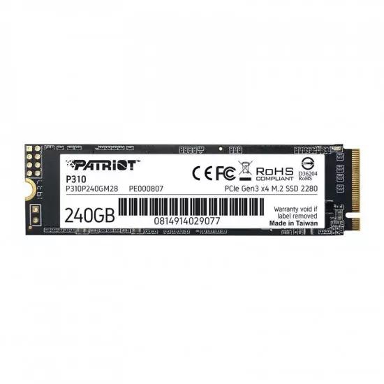 PATRIOT P310/240GB/SSD/M.2 NVMe/3R | Gear-up.me