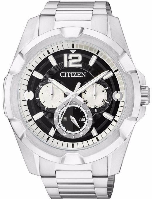 Citizen AG8330-51E Stainless Steel Watch - Silver