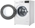 LG Front Load Washing Machine, 9KG, 1400 RPM, White, F4R3VYL6W