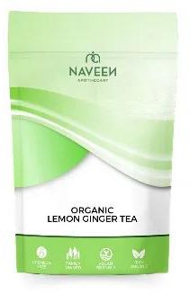 Organic Lemon Ginger Tea - 15 Teabags - Caffeine free