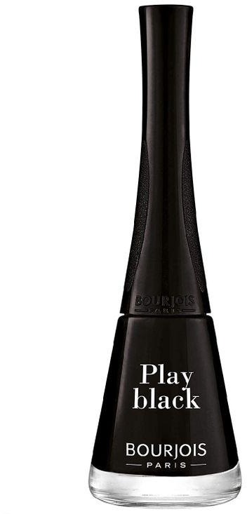 Bourjois 1 Seconde Nail Polish - 06 Play Black