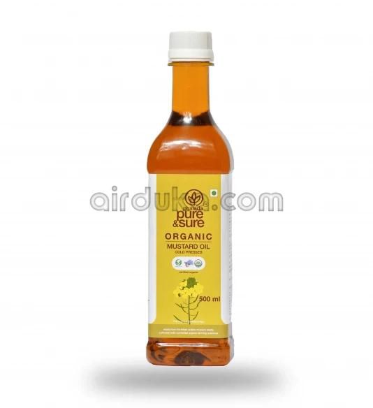 Organic Cold-Pressed Mustard Oil 500ml