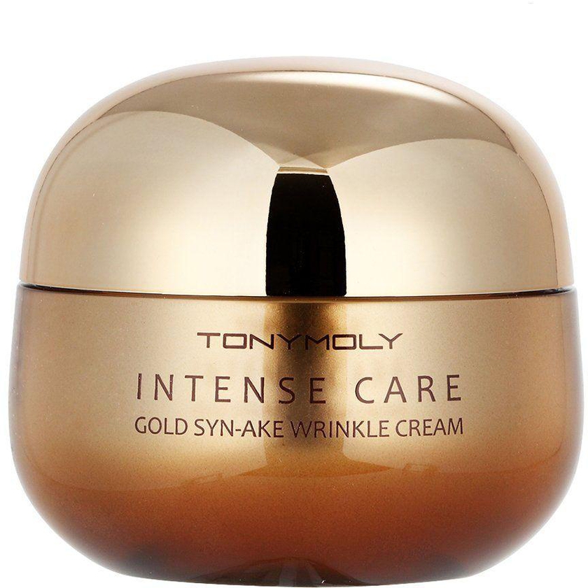 TONYMOLY Intense Care Gold 24K Snail & Syn-Ake Skin Care -Gold Syn-AKE Wrinkle Cream 50ml