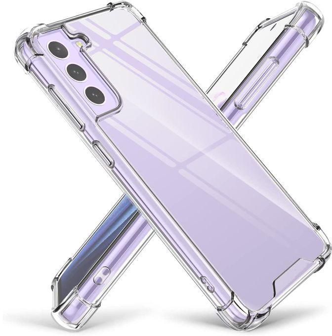 Ten Tech Transparent Cover With Anti-shock Corners Made Of Heat-resistant Polyurethane For Samsung Galaxy S21 FE – Transparent