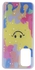 OPPO RENO 5 - Smiley Face Multicolor Silicone Cover With Stars And Glitter