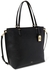 Hand bag for Woman by Ralph Lauren, Black, Leather