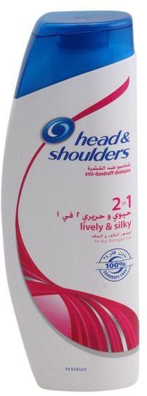 Head & Shoulders  Lively & Silky Anti-Dandruff Shampoo 400ml