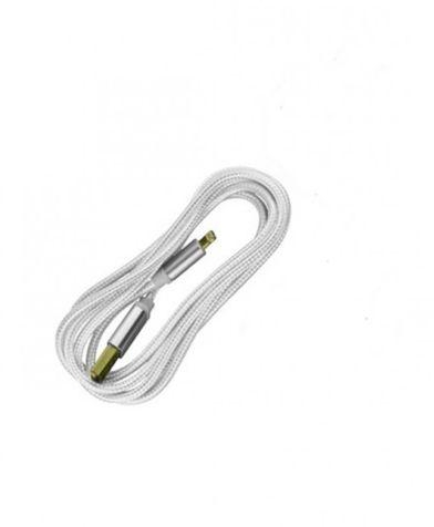 IKU Lightning to USB Charge and Sync Cable - 1.2 Meter - Silver