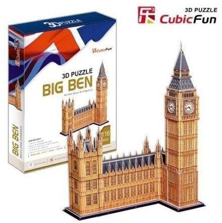 3d Big Ben Luxury Jigsaw Puzzle By Cubic Fun 116 Pcs [kitchen & Home]