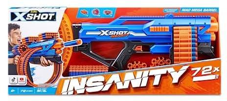 X-Shot Insanity-Mad Mega Barrel,Open Box
