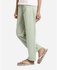Agu Gingham Pajama Pants - Light Green & White
