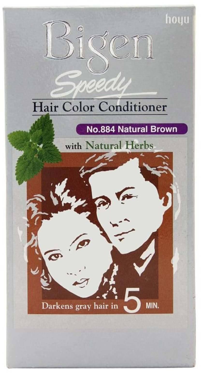 بيجين معالج لون شعر سريع مع الأعشاب الطبيعية رقم 884 بني طبيعي 80 جرام