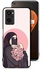 Realme 9i 4G Protective Case Cover Making Selfies While Holding Flowers Art