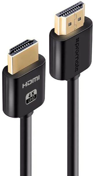 Promate ProLink4K2-150 4K 1.5M HDMI Cable -Black
