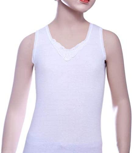 EveryOne White Undershirt For Girls vest underwear