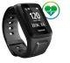 TomTom Runner 2 Cardio GPS Fitness Watch Black Large
