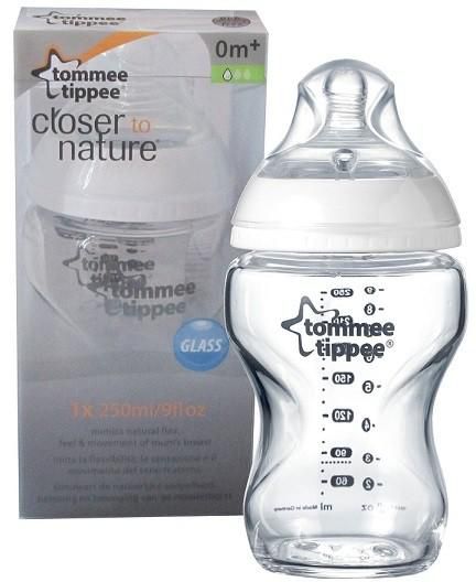 Tommee Tippee Glass Bottle - 250ml