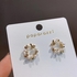 Alissastyle Olive Branch Butterfly Earring - S925 (As Picture)