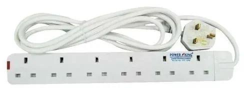 Power King >6 Outlet Power Extension Cable > 6 Way