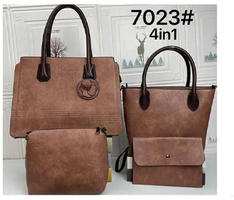 Ladies Designer 4in1PU Leather Handbag