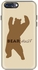 Dual Layer Tough Case Cover Matte Finish for iPhone 8 Plus/iPhone 7 Plus Bear Hug