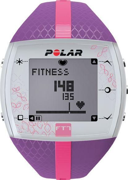 Polar Heart Rate Monitor, Lilac/Pink - FT7