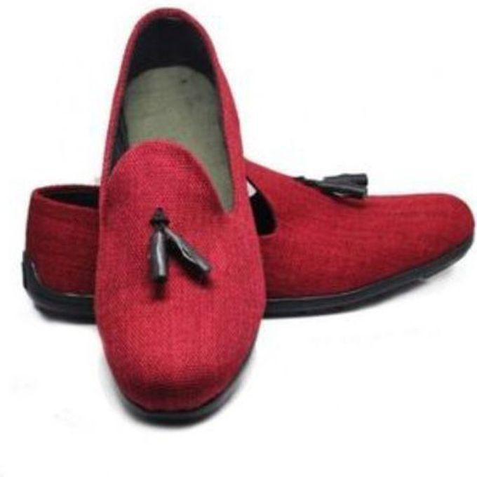 PHOELIX FASHIONS Fashionable African Ankara Loafer Shoes