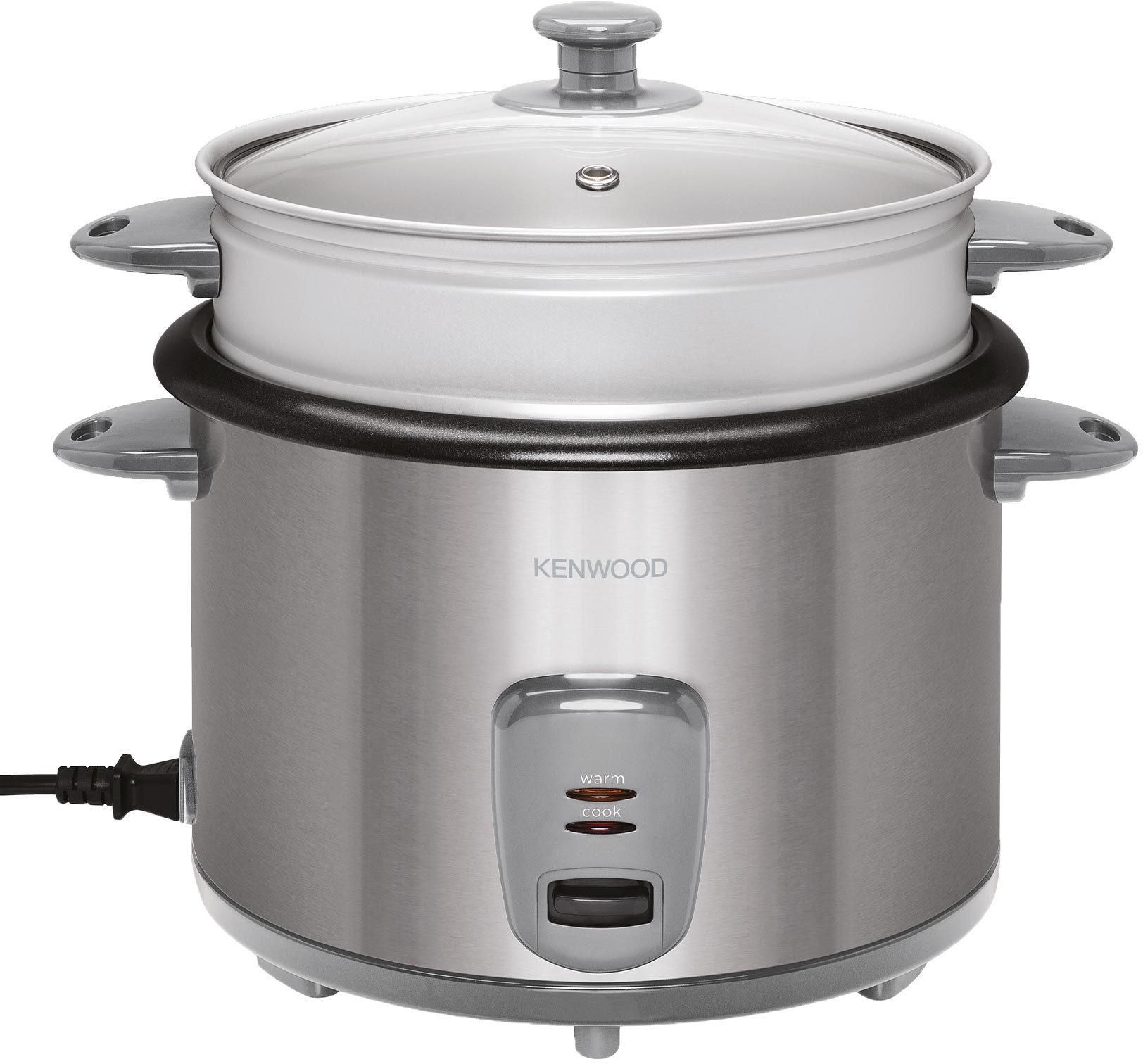 Kenwood rice cooker, 1.8L, 700W, OWRCM43.A0SS, Silver