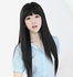 Korean wig Straight hair Fluffy Girls wig