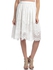 Vero Moda White Polyester A Line Skirt For Women