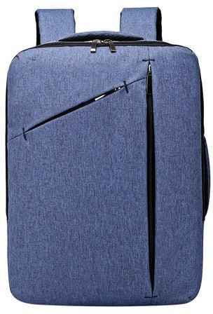 حقيبة ظهر للكمبيوتر المحمول من النايلون أزرق داكن