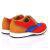 Terry Taylors Oxford Red with Blue And Brown Mix shoe