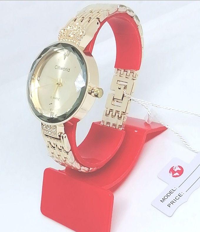 Ladies Quality Gold Wrist Watch