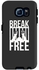 Stylizedd Samsung Galaxy S6 Edge Premium Dual Layer Tough case cover Matte Finish - Break Free