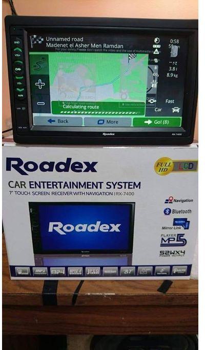 Roadex RX7400 Car Audio 7 Inch Touch Screen Receiver And Gps