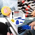 SKEIDO 15pcs Car Cleaning Brush Set Car Wheel Brush Cleaning Kit Dashboard Accessories Air Outlet Cleaning Brush Beauty Brush