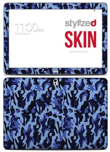 Stylizedd Premium Vinyl Skin Decal Body Wrap For Samsung Note Pro 12.2 Sm-p900 - Camo Mini Blue Urban