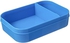 M-Design 2.1L Lunch Box with Tray - Blue - Blue Clips