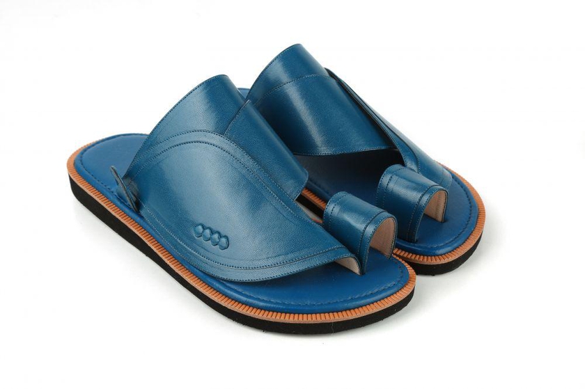 Slippers For Men by Saudi Style Blue - EU 43 - ZR1 H 103
