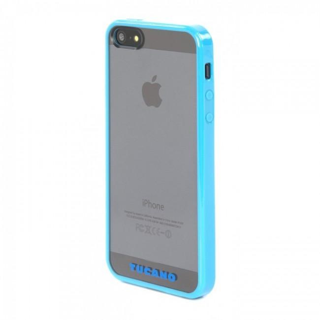 Tucano Quattro Snap Case for iPhone 5s - Blue [IPH54-B]