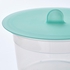 IKEA 365+ Food container with lid - round plastic/silicone 750 ml