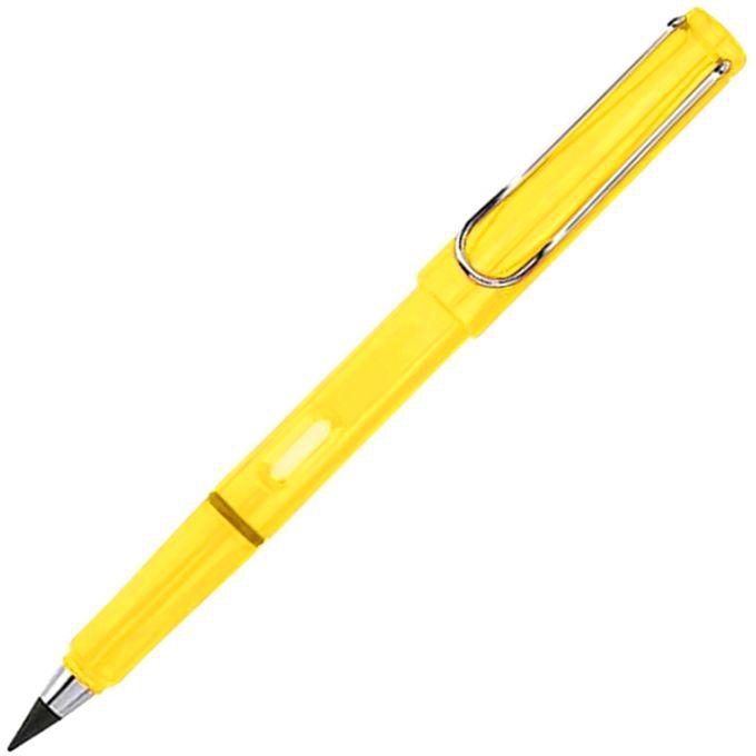 قلم رصاص لا نهاية له - مضاد للكسر والشحذ - للكتابة والرسم والأعمال الفنية مع أستيكة بالداخل