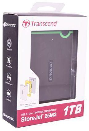 Transcend 1 Terabyte(TB) EXTERNAL MEMORY HARD DRIVE